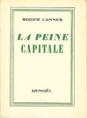 1 vue  - Lannes, Roger (1909-1982) (ouvre la visionneuse)